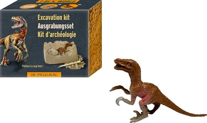 Mini Juego De Excavacion Con Figura De Dinosaurio