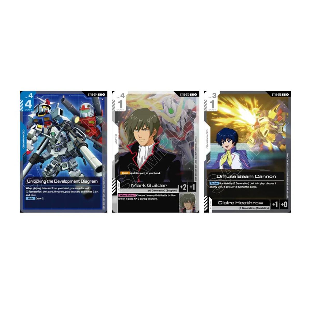 BANDAI - Gundam TCG: Generation Pulse Starter Deck - ST10
