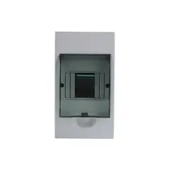 SOLIOT - Tablero Sobrepuesto 4 Circuitos Caja Eléctrica Ip40