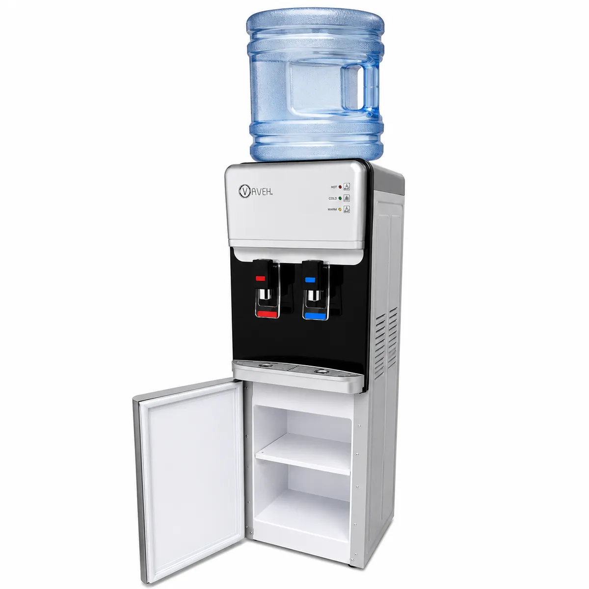 DALI - Dispensador de agua fria y caliente con bolqueo cajón Silver