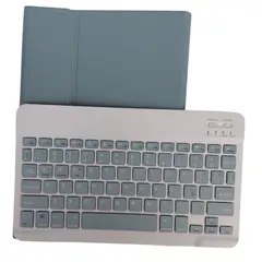GENERICO - Funda con Teclado Samsung Tab A11+ Plus Gris