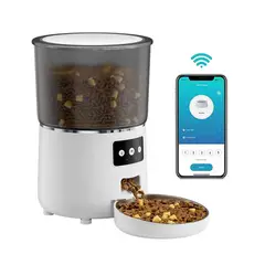 ATURE - Comedero Automático Para Gatos Y Perros Con Programada 4l