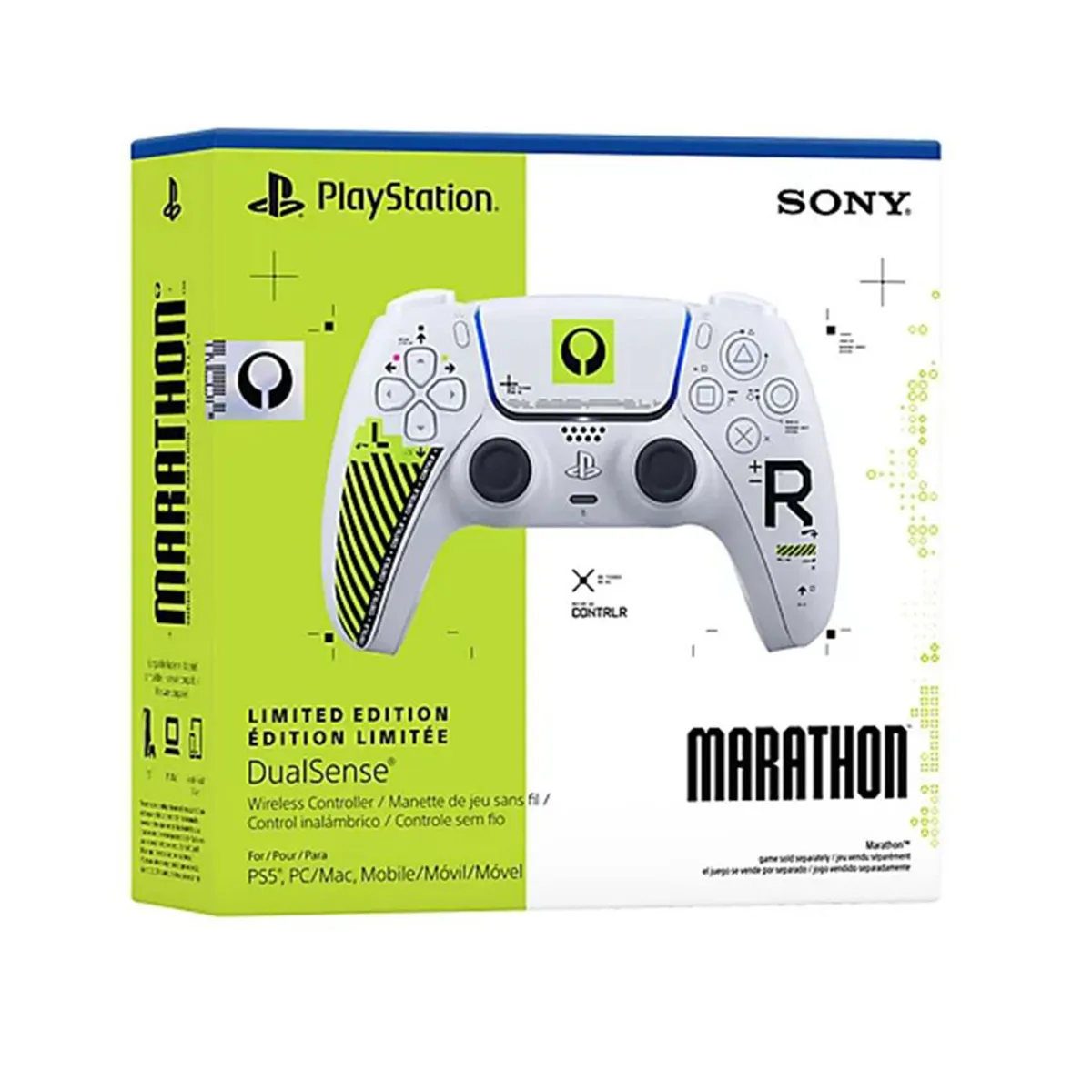 SONY - Mando Inalámbrico Dualsense Sony PlayStation PS5 Marathon Edición limitada