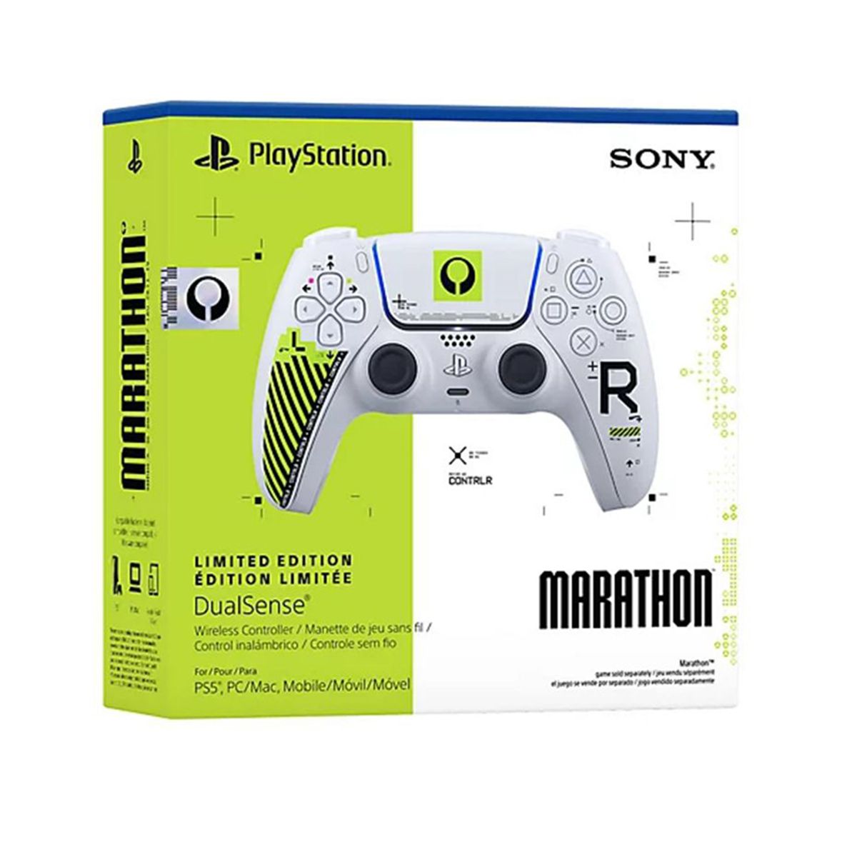SONY - Mando Inalámbrico Dualsense Sony PlayStation PS5 Marathon Edición limitada