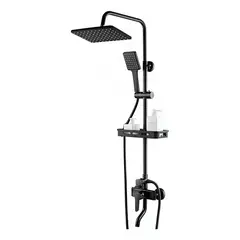 AMBM SHOP - Columna De Ducha Mate Moderna 3 Funciones Incluye Accesorios