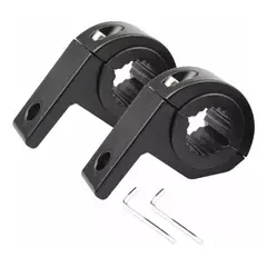 TSKY CHILE SHOPPING - 2 pcs soportes de barra de luz para motocicleta, universal kit de soporte de barra de luz LED