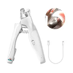 OFERTABKN - Corta Uñas Para Mascotas Perros Gatos Con Luz Led Y Lima