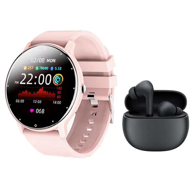 Buds 4 Active De Audífonos tws y Toumi Watch Fit 2