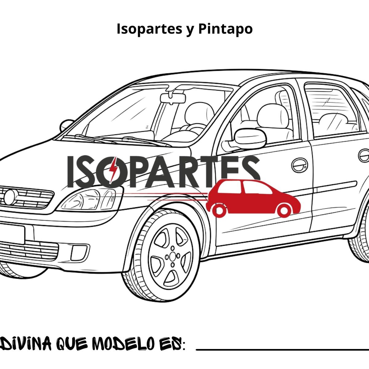 GENERICO - Libro Tapa Dura para Colorear, Pintar, Autos Icónicos Latinoamérica 2000-2010 40 Ilustraciones 23.5cm x 16.5cm