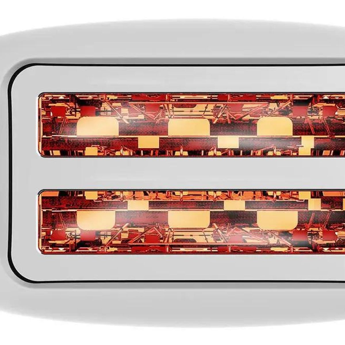 GENERICO - Tostadora eléctrica con potencia de 720W y diseño compacto color negro