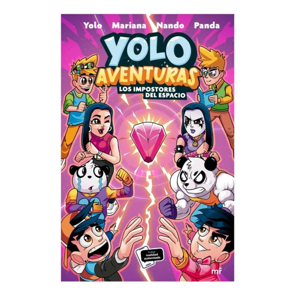 EDICIONES MARTINEZ ROCA - Yolo Aventuras 3 Los Impostores del Espacio - Mariana Panda