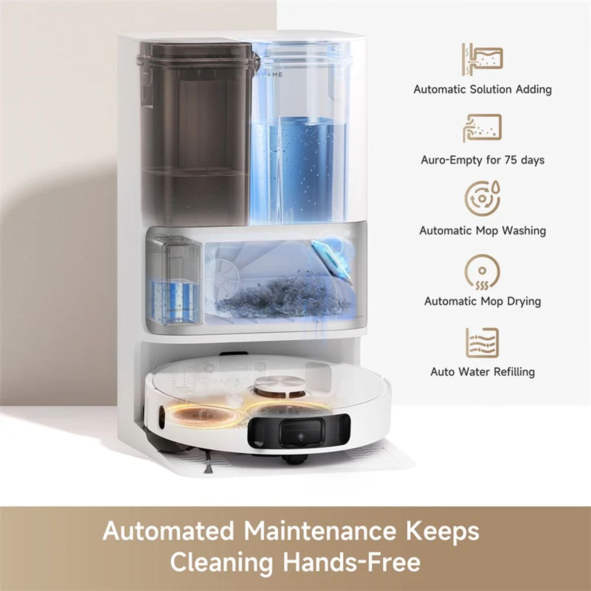 DREAME - Dreame Aspiradora y trapeadora robot L10s Ultra Gen 2 10,000 Pa