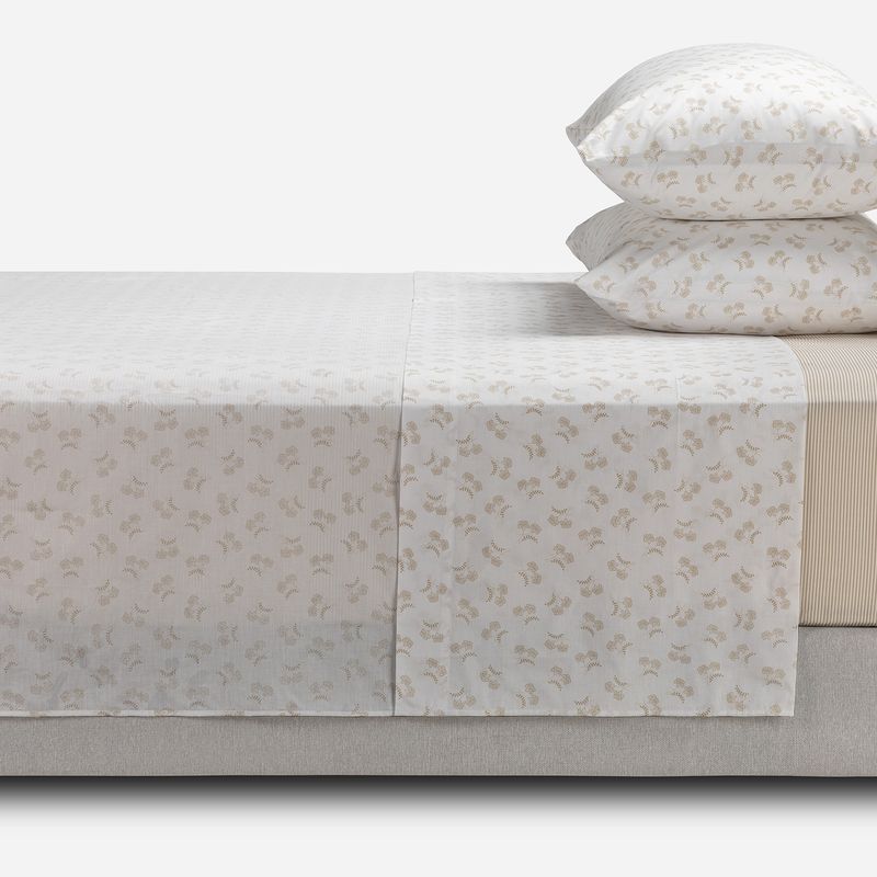 ROSEN - Juego De Sábanas Miniprint 180 Hilos Rosen