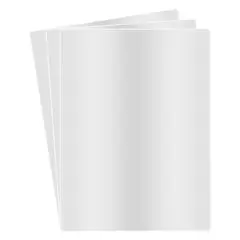 GENERICO - 100 Laminas A4 Termolaminar Plastificar De 75 Mic IKEMMA