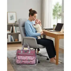 GENERICO - Bolso Pañalera Maternal Para Bebé Con Mudador Portátil
