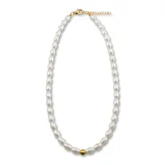 BASKIN - Collar Perlas Simple