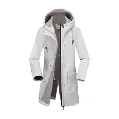 GIOIO - Cortaviento Mujer Impermeable Forro Polar
