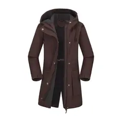 GIOIO - Cortaviento Mujer Impermeable Forro Polar