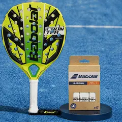 BABOLAT - PACK PALA DE PADEL COUNTER VERTUO + OVERGRIP VS ORIGINAL X12