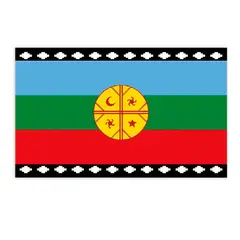 GENERICO - Bandera Mapuche 145x90cm 61835