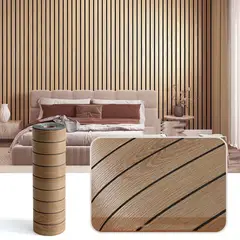 POLASUP - 3 Metros Rollo Papel Mural 3d Autoadhesivas Para Pared 60cm Renueva pidamente paredes impermeables