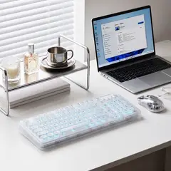 AIZO - Teclado Mecánico Gasket 3 Modos RGB Cosechador
