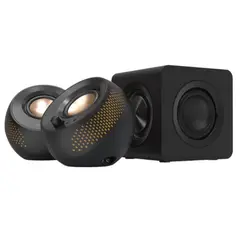 CREATIVE - Parlantes Pebble X Plus USB-C 60W BT Subwoofer RGB