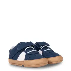 PILLIN - Zapatilla Recién Nacido Retro Azul Marino