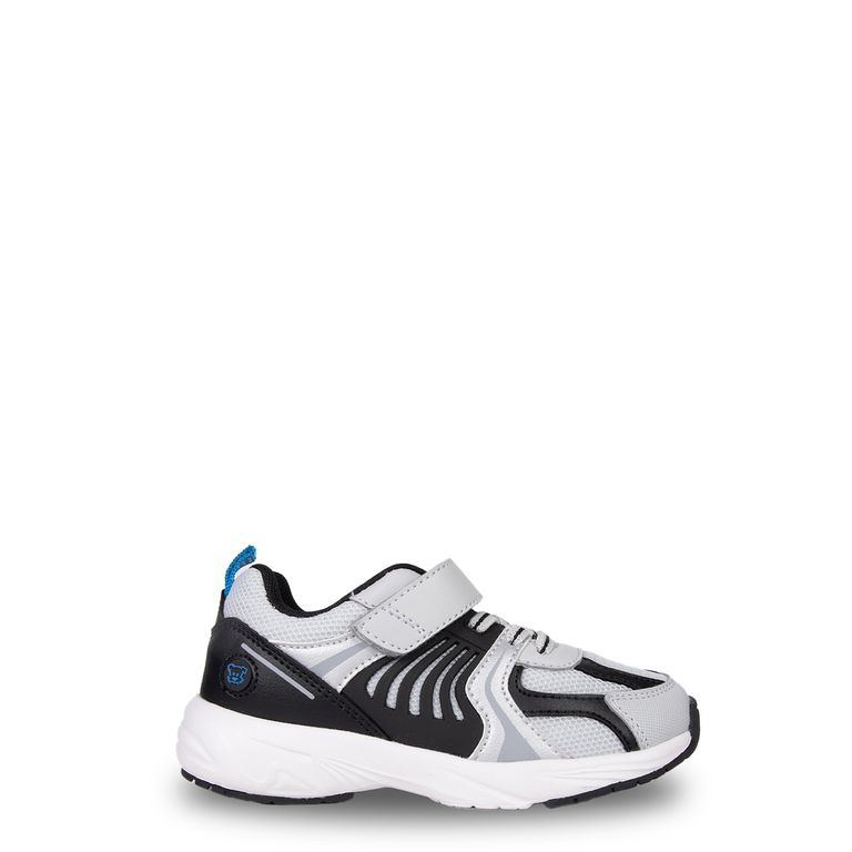 Zapatilla Niño Suela Chunky con Velcro Gris