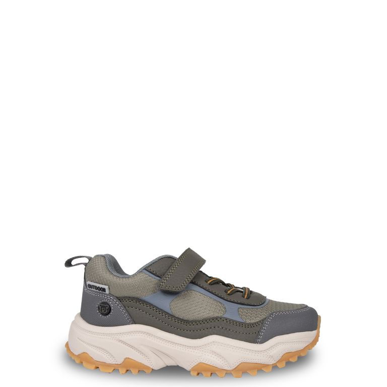Zapatilla Outdoor Niño con Velcro Verde