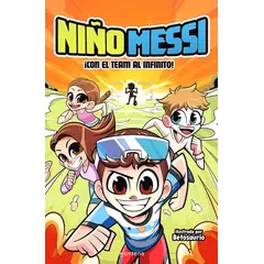 MONTENA - Libro Niño Messi - ¡Con el team al infinito! - Niño Messi