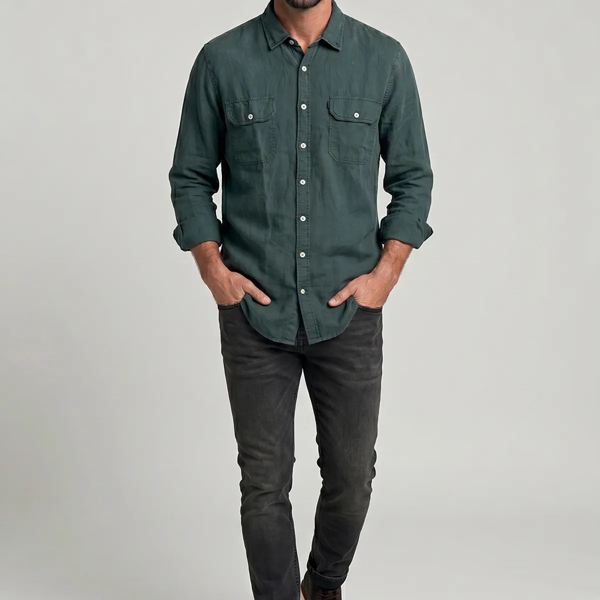 FEROUCH - Jeans Bristol Black Fw26 Ferouch