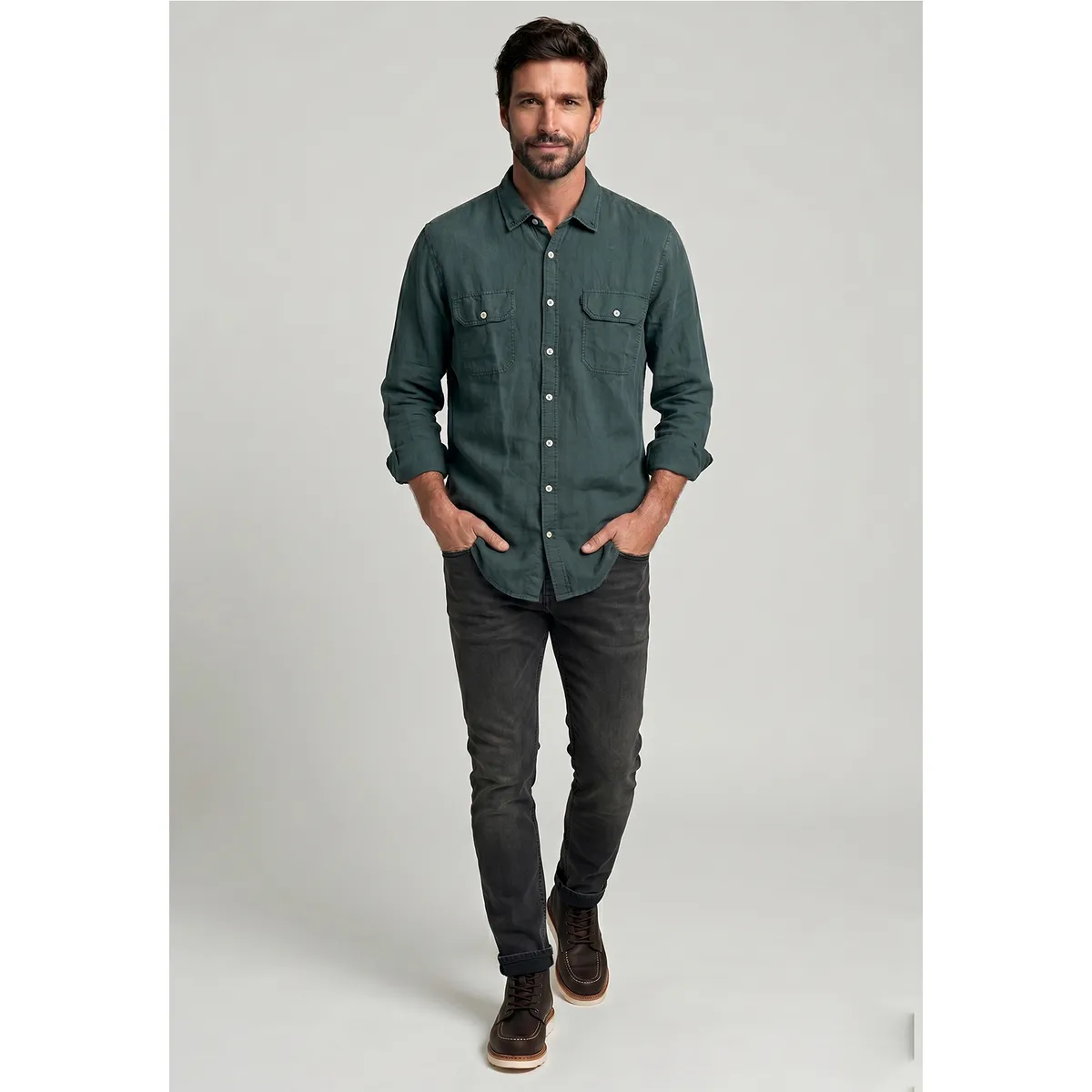 FEROUCH - Jeans Bristol Black Fw26 Ferouch