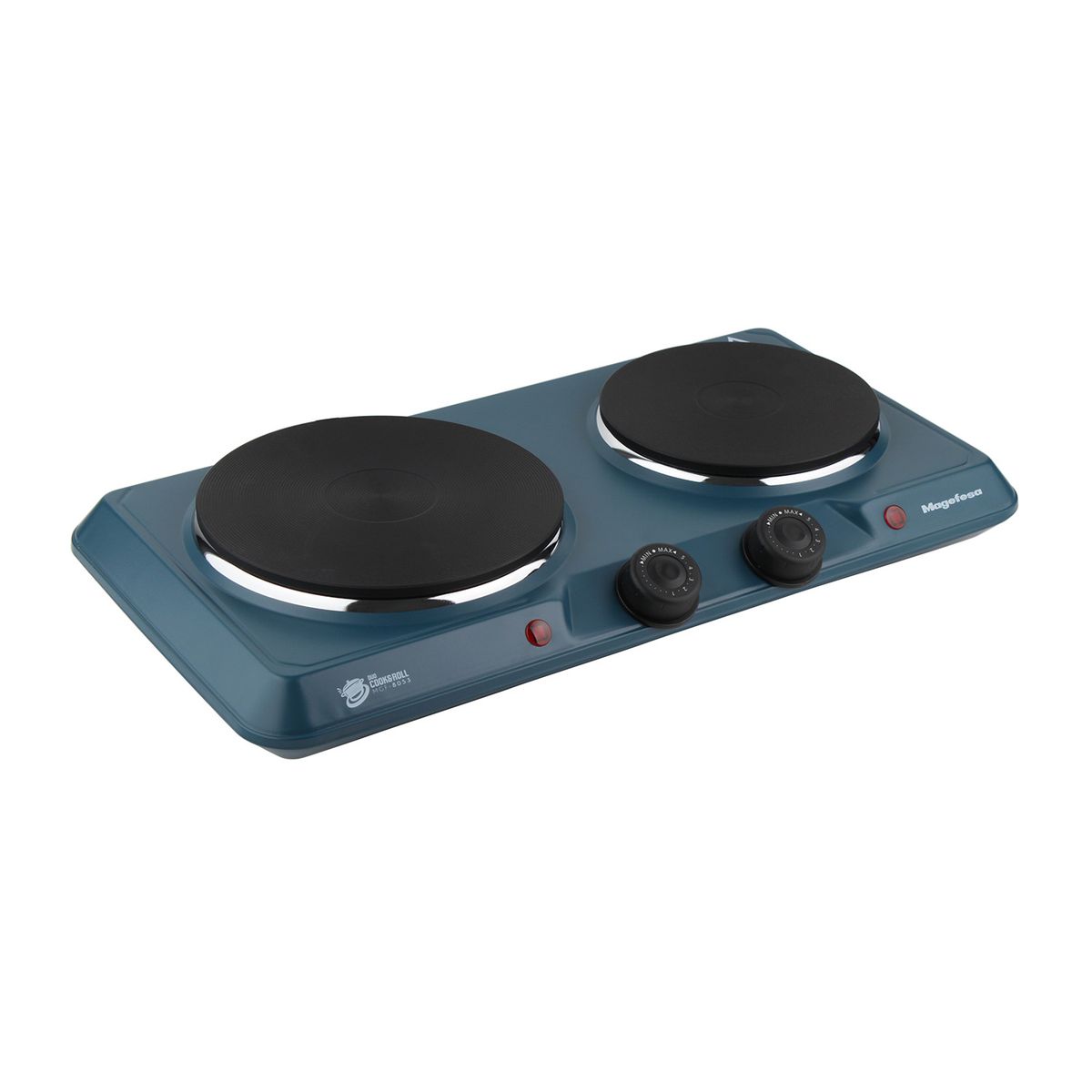 MAGEFESA - Cocina Electrica Encimera Magefesa 2 Platos 2000W Azul