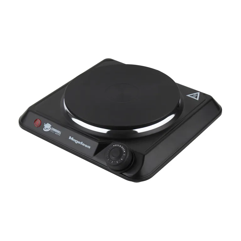 MAGEFESA Cocina Electrica Encimera 1 Plato 1400W Negra