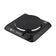 MAGEFESA - Cocina Electrica Encimera 1 Plato 1400W Negra