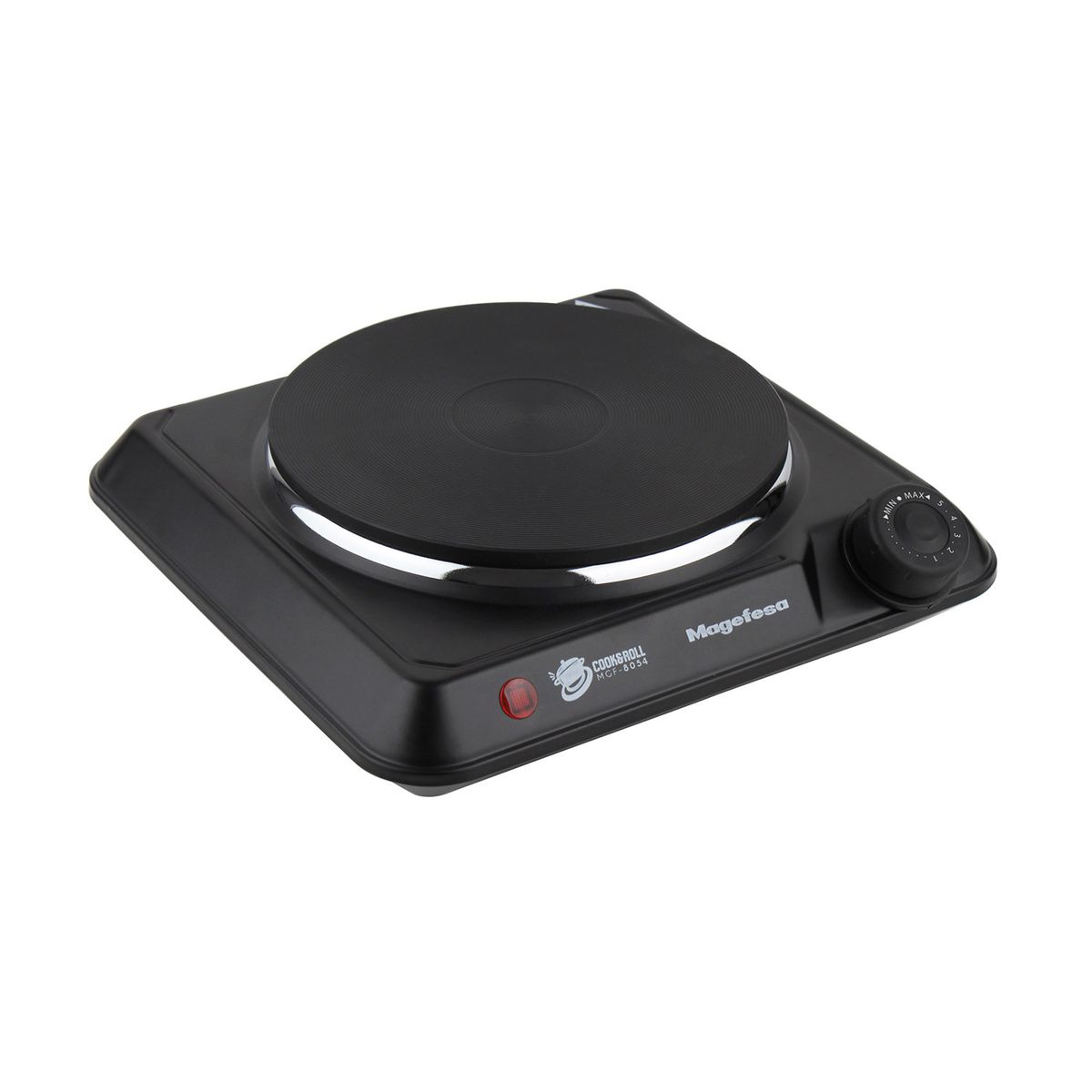 MAGEFESA - Cocina Electrica Encimera Magefesa 1 Plato 1400W Negra
