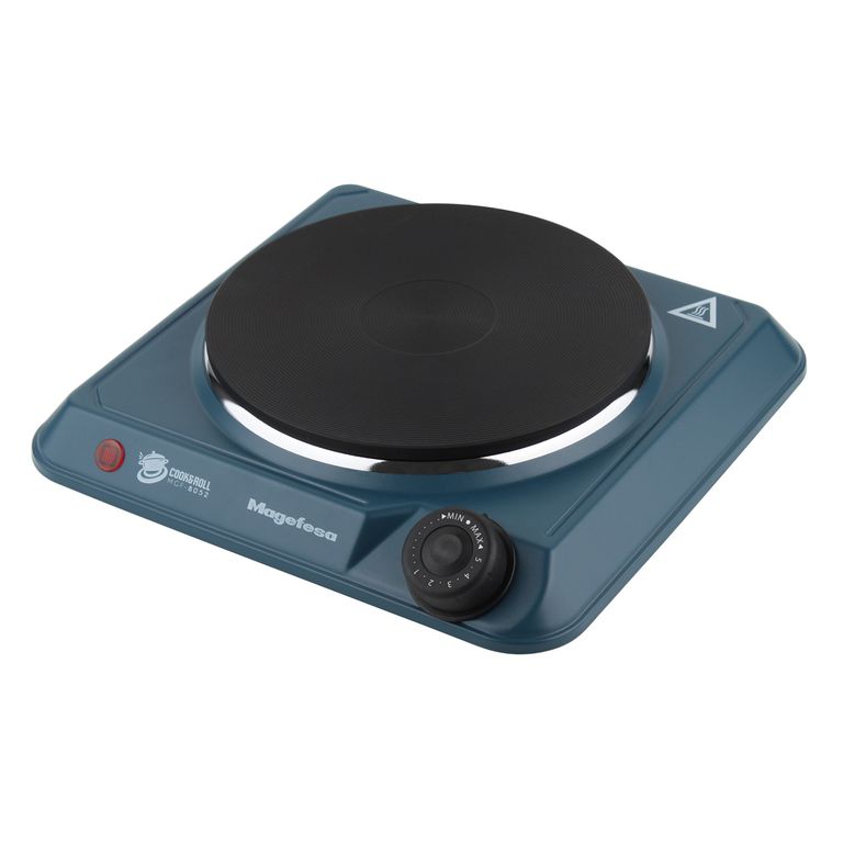 MAGEFESA Cocina Electrica Encimera 1 Plato 1400W Azul