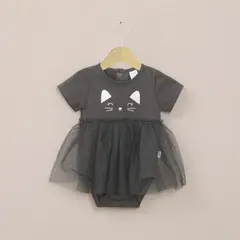 OPALINE - Body Halloween Marengo Bebe Niña