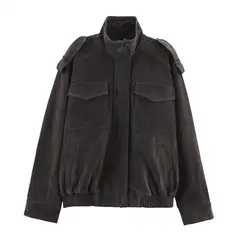 GIOIO - Chaqueta Bomber Mujer