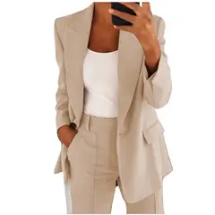 GIOIO - Blazer Clásico Mujer