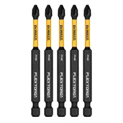 DEWALT - Puntas FLEXTORQ PH2 3-1/2'' (88.9mm) 5 Pzas -