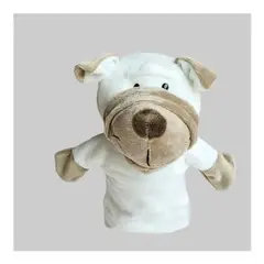 ARTIDIX - Títere De Mano Peluche Educativo Estimulación 25 cm - Perro