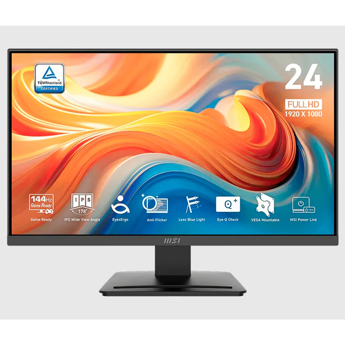 MSI - Monitor MSI 24” PRO MP243L E14 144Hz 1 ms Full HD