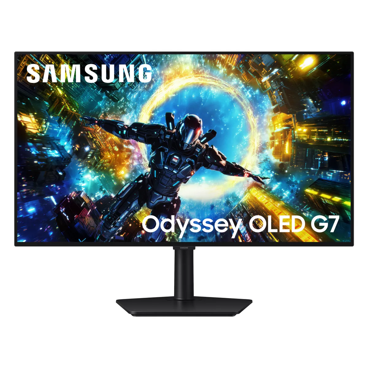 SAMSUNG - 32 Odyssey OLED G7 G73SH 4K Dual Mode 330Hz Monitor Gamer