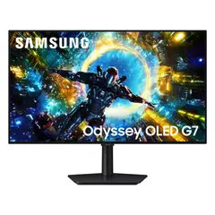 SAMSUNG - 32 Odyssey OLED G7 G73SH 4K Dual Mode 330Hz Monitor Gamer
