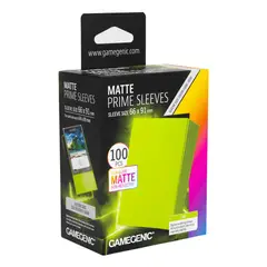 GAMEGENIC - Protectores Matte Prime Sleeves - Lime