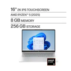 HP - Notebook OmniBook 16 Ryzen 5 4000 8GB 256GB SSD Touch 16 WUXGA Win11