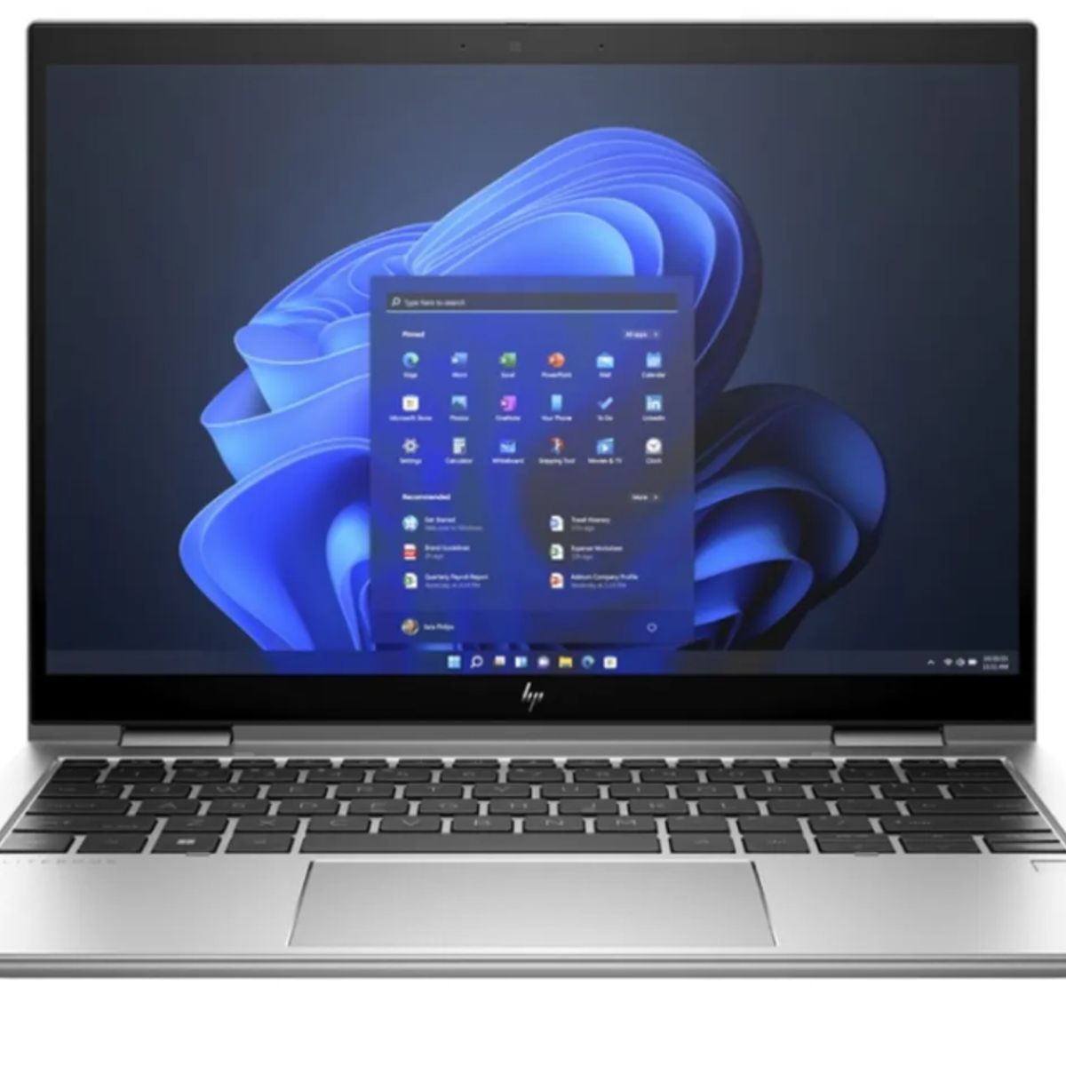 HP - Laptop 2 en 1 HP EliteBook x360 830 G9 Intel Core i5 12th 16GB 512GB SSD Plata