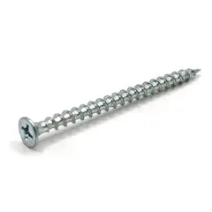 GENERICO - Tornillo Volcanita Wisefix P/fina Crs Zincado 8x2 1/2 100u